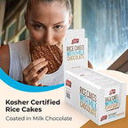 Lieber's Milk Chocolate Rice Cakes, Snack Pack, Gift Pack, Kosher Certified Dairy, Gluten Free Total of 24 Cakes (Milk Chocolate)