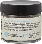 Lafaza All Natural Madagascar Bourbon Pure Ground Vanilla Bean Powder, 1oz
