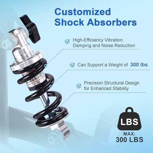 BlessReach Economy Knee Scooter, Steerable Knee Walker, Foldable Knee Scooters for Foot Injuries Adult Best Crutches Alternative，Knee Scooter for Adults Black