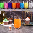 Orange Luster Dust Edible, Sujoygar Edible Glitter for Cocktails, 4g Shimmer Powder Drinks Glitter Edible Dust for Cake Decorating Chocolate Strawberrie Cupcake Baking Fondants Halloween Drinks
