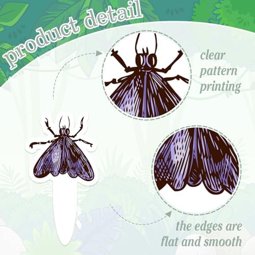 24pcs Insect Cupcake Toppers Set Bug Theme Happy Birthday Ladybug Beetle Decorations, Insect Theme Party, Boys and Girls Birthday Party or Baby Shower Decoration, Birthday Gift for Kids. LIANGSS