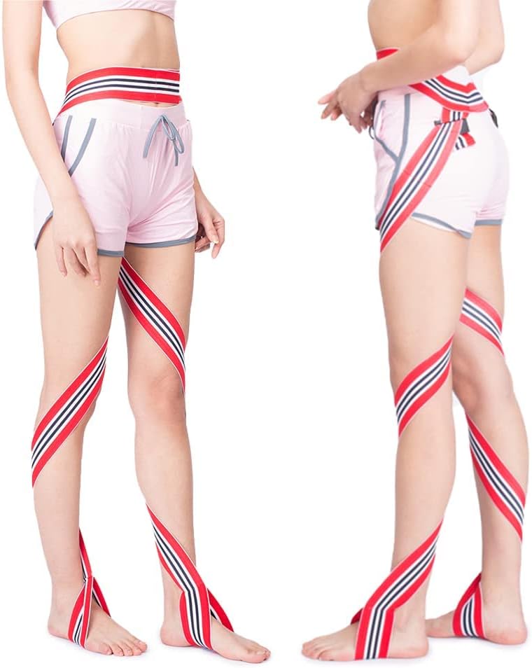 GHORTHOUD O/X Legs Correction Belt Legs Posture Corrector Band Unisex O/X Legs Bandage Lightweight Pediatric Straighten Belt for Men Women and Children（Large）