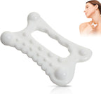 CIATBYYJ Gua Sha Massage Tool for Face & Body, Guasha Tool for Relaxation, Guas Sha Facial Trigger Point Massager, Gua Shas Body Tools for Mother, Women, Men (Wave Edge & Smooth Edge)
