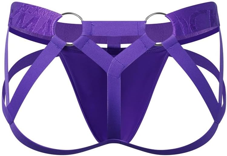JOCKMAIL Jockstrap for Men Mens Thong Athletic Supporters Jock Strap Male Underwear