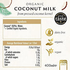 Biona Organic Coconut Milk (400ml) - Pack of 6