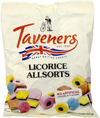 Taveners Liquorice Allsorts Great British Sweets 165g Pack of 2