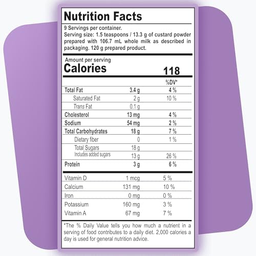 CHEF DEIMAN Vanilla Custard Powder Mix for Flan, 4.4 oz, Sets at Room Temperature in 30 Minutes, No Refrigeration Needed to Set, Easy Instant Preparation, Smooth Creamy Texture (4.4 Oz (12 Pack))