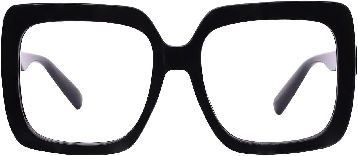 OCCI CHIARI Large Frame Reading Glasses Women Trendy Square Oversized Readers 1.0 1.5 2.0 2.5 3.0 3.5 1.25 1.75 2.25 2.75 4.0