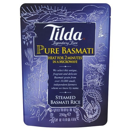 Tilda Pure Steamed Basmati Rice, 250g by Tilda