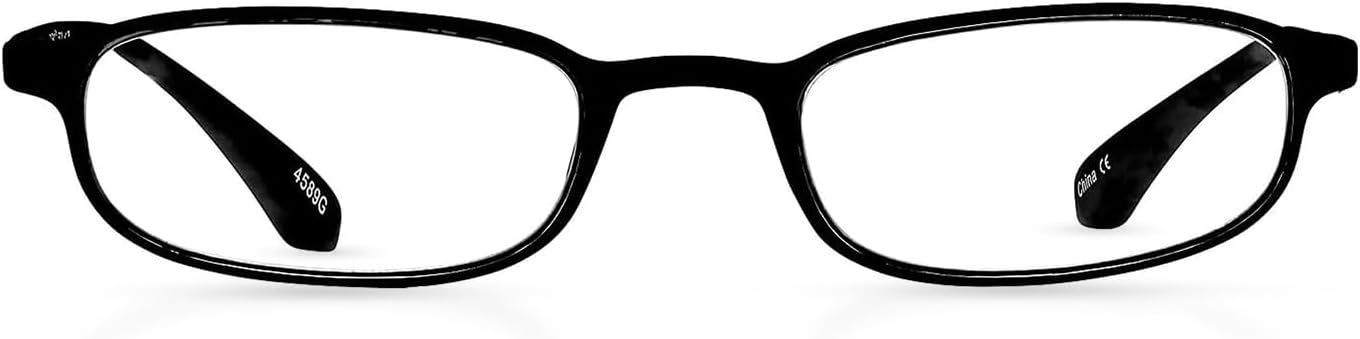SAV Flex 2 E5020 Slim Oval Super Flexible Reading Glasses - Durable, Lightweight Readers