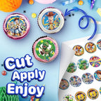 30 x Edible Cupcake Toppers – Classic story Themed Collection of Edible Cake Decorations | Uncut Edible on Wafer Sheet