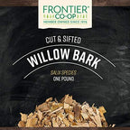 FRONTIER White Willow Bark Cut and Sifted