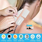 TENS Unit Replacement Pads, 40 PCS Premium Thickened Reusable Self-Adhesive Electrode Pads for EMS Muscle Stimulator Massager, 2"x4" - 20 Pcs, 2"x2" - 20 Pcs