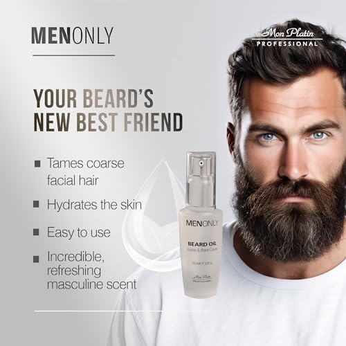 Mon Platin Professional Beard Oil Jojoba and Black Caviar Men Only 30ml