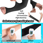 YQXCC 4 Pairs Arm Sleeves for Men Women | UPF 50 Cooling UV Sun Protection | Sports Compression Sleeves