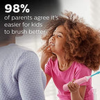 Philips Sonicare for Kids 3+ Bluetooth Connected Rechargeable Electric Power Toothbrushes, Interactive for Better Brushing
