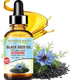 Botanical Beauty BLACK SEED OIL 100% Pure Natural Undiluted Virgin Unrefined Cold Pressed Carrier Oil. 0.5 Fl.oz.- 15 ml. for Face, Skin, Body, Hair, Nails. Rich in Vitamin C, Vitamin E