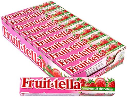 Fruittella Strawberry Stick 41g - Pack of 20