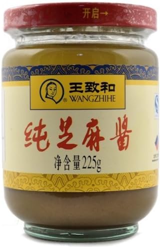 Wang Zhihe Pure Sesame Paste + Free one NineChef Spoon (2 Bottle)