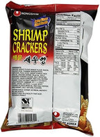 Nongshim Snacks, Spicy Shrimp Crackers, 2.64 Ounce (Pack of 12)