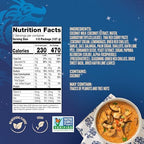 Blue Dragon 3 Step Thai Red Curry Kit - 8.9 oz (Pack of 1) - Pre-Portioned Sachets of Authentic Thai Red Curry Paste, Coconut Milk, & Aromatic Herbs- Gluten Free, Vegan, Non-GMO, No Artificial Flavors