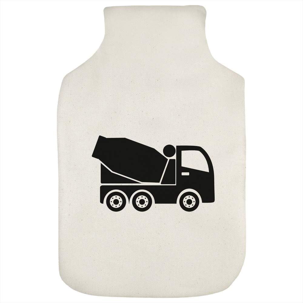 Azeeda 'Cement Delivery Truck' Hot Water Bottle Cover (HW00049119)