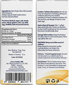 130 mg Carvacrol - 150 mg Oregano Oil per Softgel. Zane Hellas Oregano Oil Softgel - Contains 30% Greek Essential Oil of Oregano. 120 Softgels.