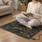 YOUTHINK USB Heater Heating Sheet USB Powered Electric Cloth Heater Warm Cold 3 Temperature Levels 1 Pair (10x20cm)