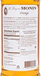 Monin Orange Syrup 750ml
