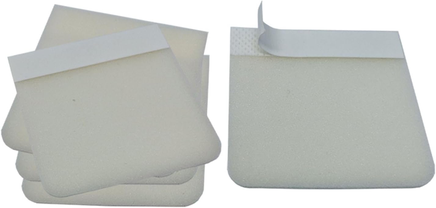 Neck Trachea Guard Dust-Proof Breathable Stickers, Medical Stoma Protector Cover for Laryngectomy Tracheostomy Trachea Incision Protector 30/120/270Pcs, White, Single Rubber Strip