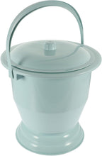 Beaupretty Portable Bedpan with Lid 9.25 Inch Lightweight Chamber Pot Urine Bucket for Kids Elders Women Compact Peeing Pan for Home and Travel