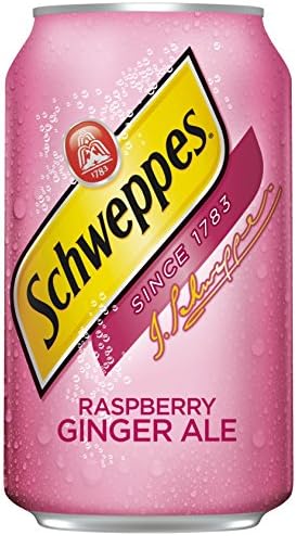 Schweppes Raspberry Ginger Ale - 12 oz cans - 12pk