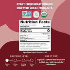 FGO Organic Red Raspberry Leaf Herbal Tea, 40 Count, Eco-Conscious Tea Bags, Caffeine Free (Pack of 1)