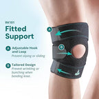 OPPO RK101 Adjustable Knee Brace for Knee Injury, Pain Relief, and Arthritis - Breathable Neoprene Support for Running, Hiking, Workout, Walking - One Size for Men & Women (1 Pack)