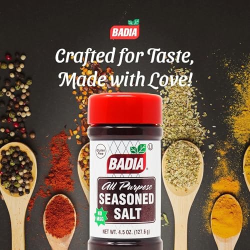 Badia Seasoned Salt, 4.5 oz – Savory Blend for Everyday Cooking