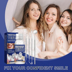 Tooth Repair Kit, Moldable Tooth Filling Repair Kit with 4 Dental Tool, Dental Care Kit Fixing The Missing and Broken Replacements, DIY Natural Filling Fake Teeth,Smile Confidently Again