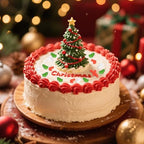 Twisweet Christmas Sprinkles 6 Cell-6.7oz Edible Pearls for Cake Decorating, Red Green Sanding Sugar Sprinkles Xmas Tree Candy Cane Mix, Cupcake Topper Ice Cream Cookie Toppings Cake Decorations, Holiday Christmas Party Supplies