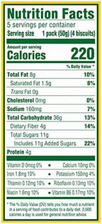 belVita Breakfast Bars Biscuits, Chocolate, 30 Total Packs, 6 Boxes (4 Biscuits Per Pack)