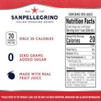 Sanpellegrino Italian Sparkling Drink, Blood Orange, 6 Cans