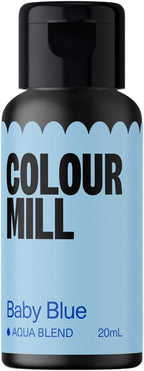 Colour Mill Aqua Blend Water-Based Food Coloring, 20 Milliliters Baby Blue
