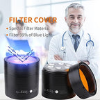 Dental Resin Composite Heater - AR Warmer Softener Dental Composed Material Heating Machine for Improving Resin Properties with Light Filter Cover 40℃/45℃/50℃ 110V