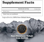 Better Alt Pure Himalayan Shilajit Resin Pack of 2 High Potency Gold Grade 150 Servings for Energy Boost & Immune Support, 85+ Trace Minerals, 75%+ Fulvic Acid, with Lab Test Report,400 mg