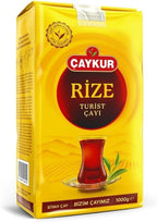 ÇAYKUR Rize Turist Black Tea, Authentic Turkish Loose Leaf Tea, Rich Aroma & Smooth Taste, Daily Rituals & Breakfast tea 1000gr / 35.2 Oz