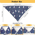 Adult Drool Bibs for Special Needs, 3 Pack Large Bandana Bibs with Adjustable Snaps, Soft and Absorbent Adult Bibs for Eating Clothing Protector for Elderly Women Men Teens Kids