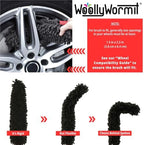 Wheel Cleaning Brush Car Detailing Kit - Rim Brush, Lug Nuts and Wheel Cleaner Brush Car Wash Kit -Tire Brushes for Cleaning Rims - Car Cleaning Supplies and Rim Cleaner Brush Set