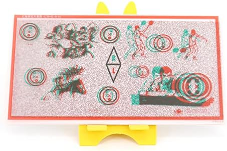 red/Green Fixed Vision Therapy Convergence Incomplete Eye Trainer Stereo Training Card Vision Correction