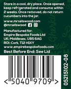 Mrs Elswood Sweet Cucumber Sandwich Slices (540g) - Pack of 2