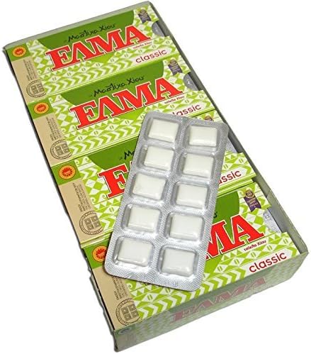 Elma Classic Chios Mastic Gum 3x10 Pieces / 3x14gr - From 100% Fresh Original Xios (Masticha or Mastixa)