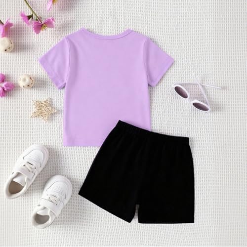 K-pop HUNTR/X 2 Piece Short Sleeve Top and Shorts Hunter Print Outfits Set Teen Cartoon Costume Y2K Outfits Short Set