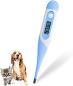 CONTEC Pet Thermometer Dog Thermometer Dual Scale Waterproof Veterinary Thermometer with a Flexible Tip Suitable for Cats/Dogs/Horse/Veterinarian